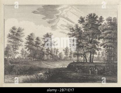 Landschap traf Figuren en een kudde schapen Landschaft mit Figuren und einer Schar Schaf-Objektart: Bild Artikelnummer: RP-P-ob-11.339Katalogogusreferendar: New Hollstein German (Hollar) 691-1 (4) 1242-1 Pennington (4) Kennzeichnung / Marken: Sammlermarke, Verso, gestempelt: Lugt 240 Hersteller: Druckmaschine: Druckmaschine: Druckmaschine Wenceslaus Hollar (denkmalgeschütztes Gebäude) Verleger Pieter van AvontPlaats Herstellung: Antwerpen Datum: 1644 Physikalische Merkmale: Ätzmaterial: Papiertechnik: Ätzmaße: Blatt: H 145 mm × W 207 mm Betreff: Landschaften mit Wasser, Wasserflächen, Gewürze (in der gemäßigten Zone) Sheepherding Stockfoto