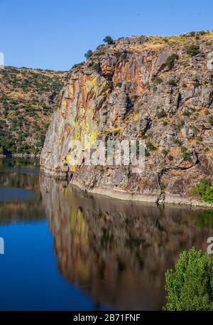 Arribes del Duero International Park in Miranda Douro Portugal Stockfoto