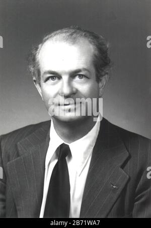 Linus Carl Pauling (1901 - 1994) amerikanischer Chemiker, Biochemiker und Chemieingenieur Stockfoto