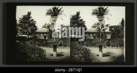 Le Café dans le jardin zoologique d'Anvers (Belgique) Le Café dans le jardin zoologique d'Anvers (Belgique) Objektart: Stereobild Artikelnummer: RP-F F08466 Hersteller: Fotograf: Anonymous Datum: 1850 - 1880 Physikalische Merkmale: Stereoglasdia Material: Glastechnik: Fotografie Abmessungen: Sekundäres Medium: H 75 mm × 150 W Onderp Stockfoto