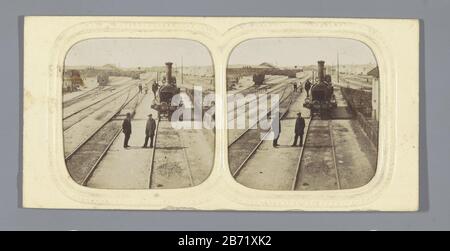 Le gare de Lyon onz Le Gare de Lyon [onz] Objektart: Foto Stereo Foto Artikelnummer: RP-F09409 Hersteller: Fotograf: Anonym Datum: 1855-1875 Physikalische Merkmale: Fotografie auf Karton Material: Pappe Technik: Fotografie Abmessungen: Sekundäres Medium: H 75 mm b × 150 mm Stockfoto