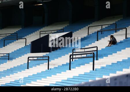 Buenos Aires, Argentinien - 11. März 2020: Rcong Club Juan domingo Peron wegen des Coronavirus in Buenos Aires, Argentinien, leer Stockfoto