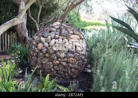 The Garden of Contrast in Cornerstone Sonoma Gardens in Sonoma, Kalifornien, USA. Stockfoto