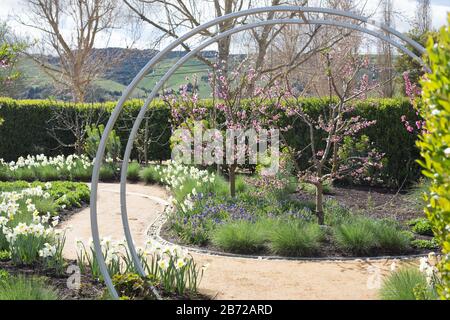 Die Sunset Test Gardens in Sonoma, Kalifornien, USA. Stockfoto