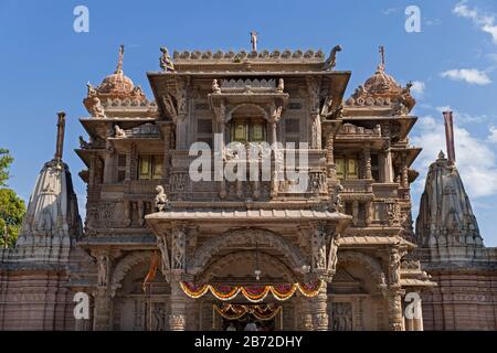 Hutheesing Jain Tempel Ahmedabad Gujarat Indien Stockfoto