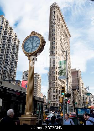 Flatiron Building, New York City, USA Stockfoto