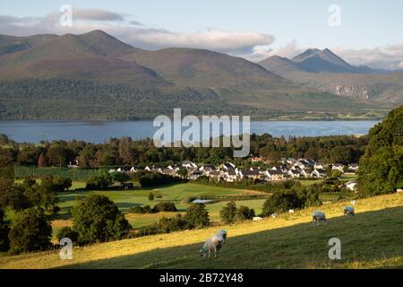 Lake Lough Leane im Killarney National Park in Irland Stockfoto