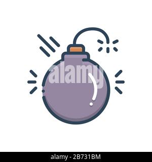 Symbol für störende, schädliche Stock Vektor