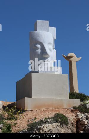Sculpture Park, Ayia Napa, Zypern, Republik Zypern, östliches Mittelmeer, 07. März 2020, Foto von Richard Goldschmidt Stockfoto
