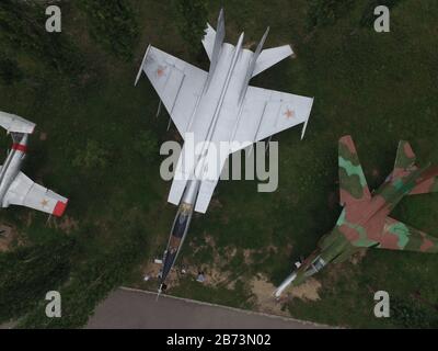 MIG 25 PU - Überschall-Höhenabfangjäger seiner Generation 3. Russland Stockfoto