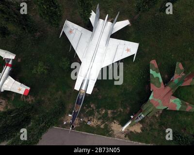 MIG 25 PU - Überschall-Höhenabfangjäger seiner Generation 3. Russland Stockfoto