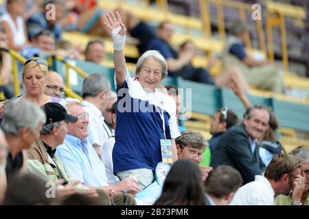 Prag, Tschechien. Juni 2011. Der Goldmedaillengewinner für Javelin bei den Olympischen Sommerspielen 1952 DANA ZATOPKOVA ist in Tschechien (97) gestorben.Dana Zatopkova auf Foto von 2012 vom Athletic Memorial von Josef Odlozil in Prag. Credit: Slavek Ruta/ZUMA Wire/Alamy Live News Stockfoto