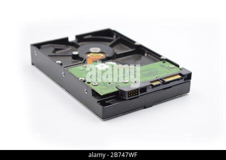 Festplatte des Computers, Speicherlaufwerk Stockfoto