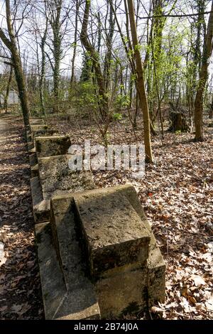 Militärfort, Saint-Priest, Frankreich Stockfoto