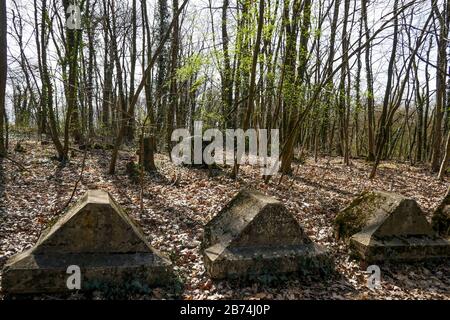 Militärfort, Saint-Priest, Frankreich Stockfoto