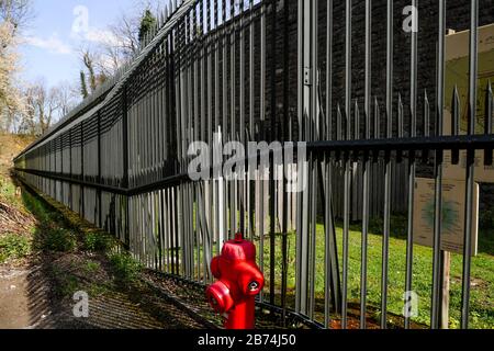 Militärfort, Saint-Priest, Frankreich Stockfoto