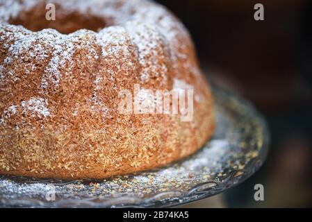 Köstlicher ostergebäck mit Eiszucker Stockfoto