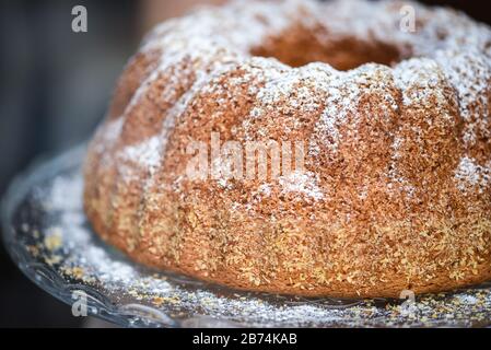 Köstlicher ostergebäck mit Eiszucker Stockfoto