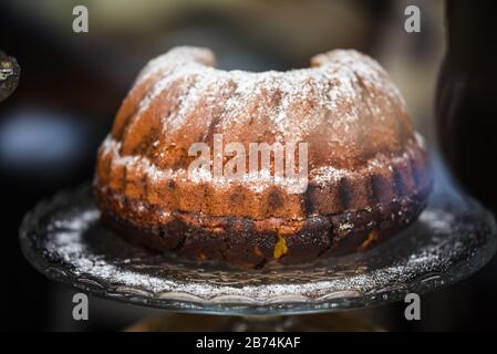 Köstlicher ostergebäck mit Eiszucker Stockfoto