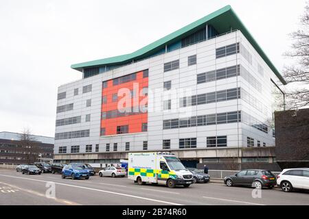 Princess Royal Maternity Hospital, neben Glasgow Royal Infirmary, Alexandra Parade, Glasgow, Schottland, Großbritannien Stockfoto