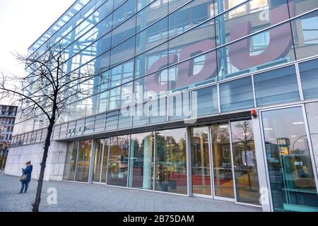 "Herbststimmung" in der CDU-Parteizentrale in Berlin, am 05.11.2018. [Automatisierte Übersetzung] Stockfoto