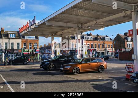 Sainsbury's örtliche untere richmond Road, London Stockfoto