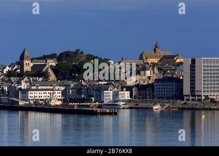 Alesund City, More og Romsdal County, Norwegen Stockfoto