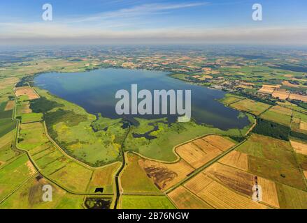 , Duemmer See, 12.08.2012, Luftbild, Deutschland, Nordrhein-Westfalen, Lembruch Stockfoto