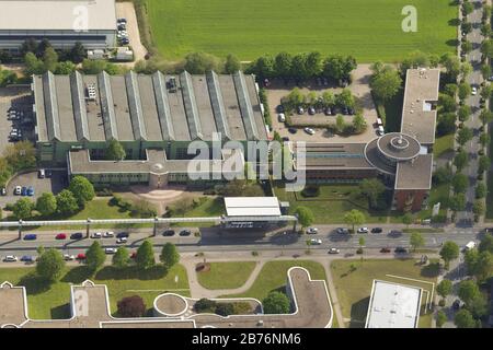 Technologiezentrum TZDO Dortmund, 04.05.2012, Luftbild, Deutschland, Nordrhein-Westfalen, Ruhrgebiet, Dortmund Stockfoto