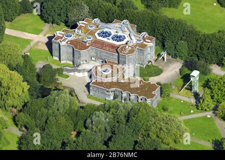 naturkundemuseum Dortmund, 24.07.2012, Luftbild, Deutschland, Nordrhein-Westfalen, Ruhrgebiet, Dortmund Stockfoto