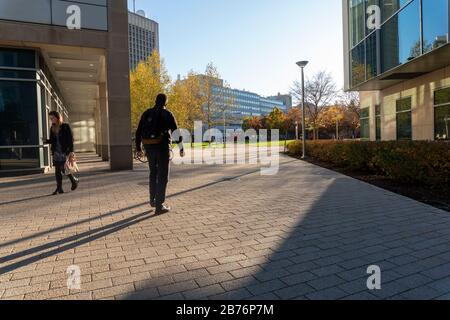 Boston - Cambridge MA 11-2019. - massachusetts Institut für Technologie Stockfoto