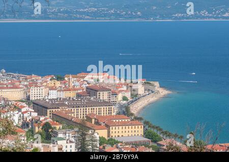 Hafen der Insel der Schönheit auf Korsika, Frankreich Stockfoto