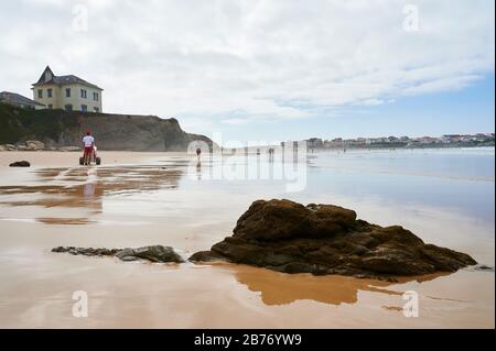 Baleal Nordstrand Stockfoto