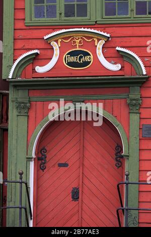 Hanseatic Museum, Bergen City, Hordaland County, Norwegen Stockfoto