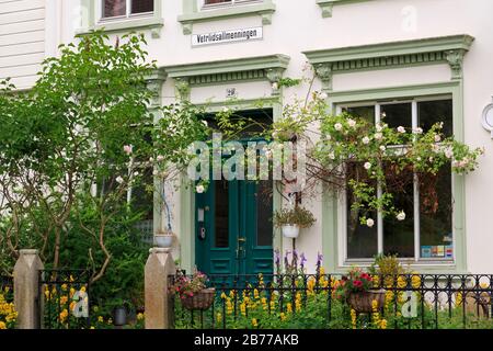 Gamla Stan (Altstadt), Bergen City, Hordaland County, Norwegen Stockfoto