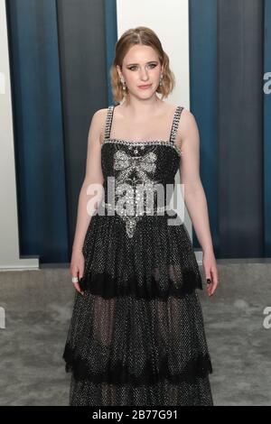 2020 Vanity Fair Oscar Party nach den 92. Oscars im Wallis Annenberg Center for the Performing Arts in Beverly Hills, Kalifornien am 9. Februar 2020. Mit: Rachel Brosnahan Where: Beverly Hills, Kalifornien, Vereinigte Staaten When: 10 Feb 2020 Credit: Sheri Determan/WENN.com Stockfoto