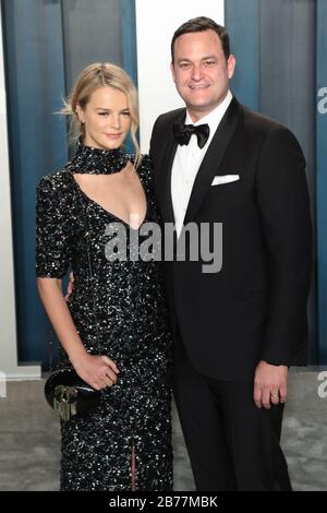 2020 Vanity Fair Oscar Party nach den 92. Oscars im Wallis Annenberg Center for the Performing Arts in Beverly Hills, Kalifornien am 9. Februar 2020. Mit: Kelly Sawyer Patricof, Jamie Patricof Where: Beverly Hills, Kalifornien, Vereinigte Staaten When: 10 Feb 2020 Credit: Sheri Determan/WENN.com Stockfoto