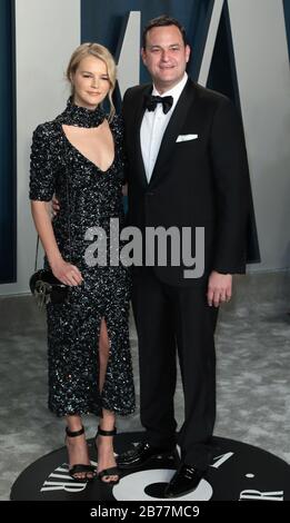 2020 Vanity Fair Oscar Party nach den 92. Oscars im Wallis Annenberg Center for the Performing Arts in Beverly Hills, Kalifornien am 9. Februar 2020. Mit: Kelly Sawyer Patricof, Jamie Patricof Where: Beverly Hills, Kalifornien, Vereinigte Staaten When: 10 Feb 2020 Credit: Sheri Determan/WENN.com Stockfoto