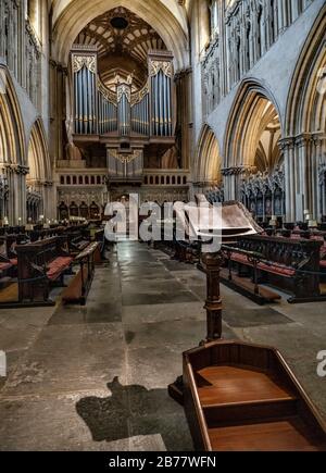 Wells Cathedral Stockfoto