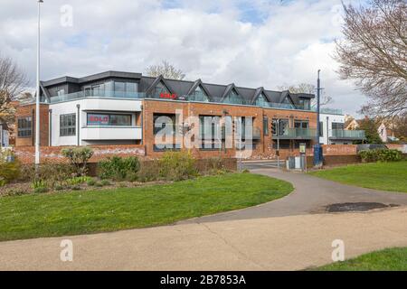 Neue Wohnungen zum Verkauf in Hythe, Kent. Stockfoto