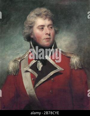 George Nugent Temple Grenville, 1. Marquess of Buckingham, von William Beechey. Stockfoto