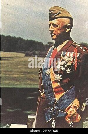 George Patton US Army General. Stockfoto