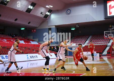 Funabashi Arena, Chiba, Japan. März 2020. Yuki Togashi (Jets), 14. MÄRZ 2020 - Basketball: 2019-20 B.LEAGUE B1 Spiel zwischen Chiba Jets 80-88 Utsunomiya Brex in der Funabashi Arena, Chiba, Japan. Credit: Yutaka/AFLO SPORT/Alamy Live News Stockfoto