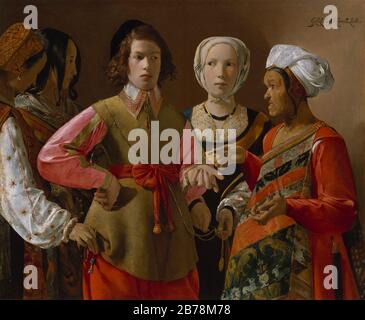 Georges de La Tour, The Fortune Teller. Stockfoto