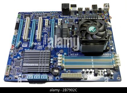 Gigabyte Motherboard Stockfoto