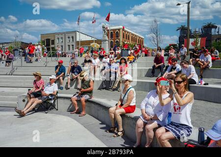 Stadt Barrie, Ontario, Kanada, Nordamerika Stockfoto