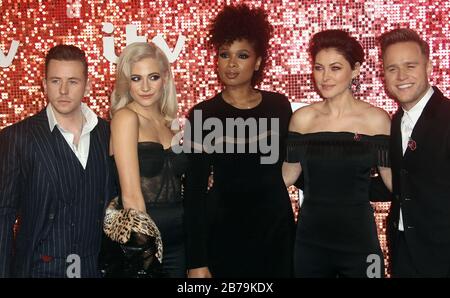 09.11.2017 - London, England, Großbritannien - ITV Gala 2017, London Palladium - Red Carpet Arrivals Photo Shows: Danny Jones, Pixie Lott, Jennifer Hudson, Emma Stockfoto