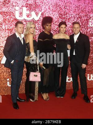 09.11.2017 - London, England, Großbritannien - ITV Gala 2017, London Palladium - Red Carpet Arrivals Photo Shows: Danny Jones, Pixie Lott, Jennifer Hudson, Emma Stockfoto