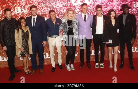 09.11.2017 - London, England, Großbritannien - ITV Gala 2017, London Palladium - Red Carpet Arrivals Photo Shows: 2017 X-Faktor-Finalist Matt Linnen, Alisah Bo Stockfoto