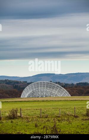 Effelsberg 100m Radioteleskop Stockfoto